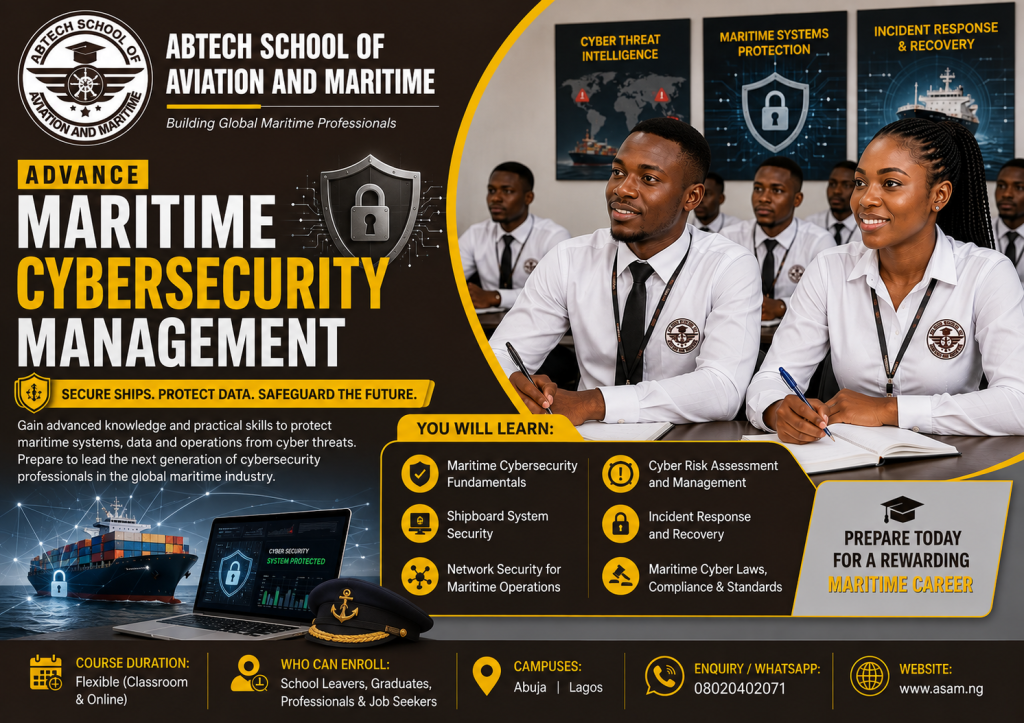 Advance Maritime Cybersecurity Management