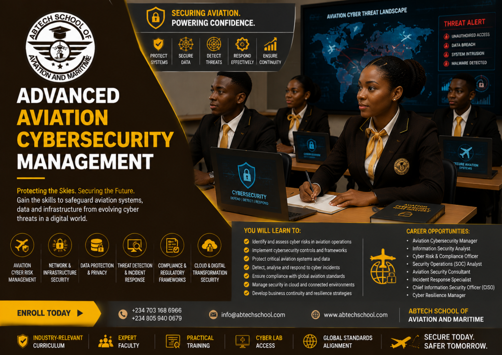 Advanced Aviation Cybersecurity Management