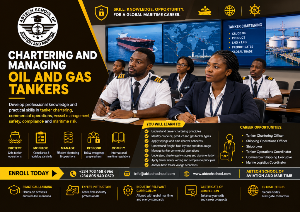 Chartering and Managing Oil and Gas Tankers