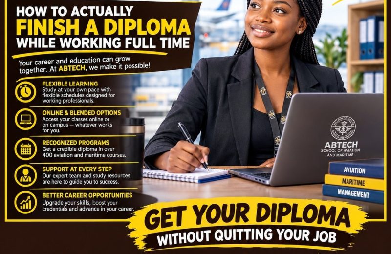 How to actually finish a diploma while working full time