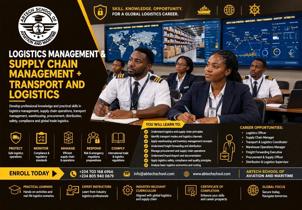 Logistics Management & Supply Chain Management + Transport and Logistics