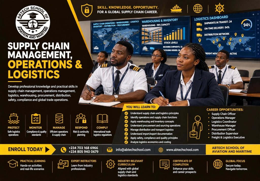 Supply Chain Management, Operations & Logistics